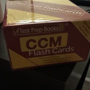 CCM Flash Cards - Red and Yellow
